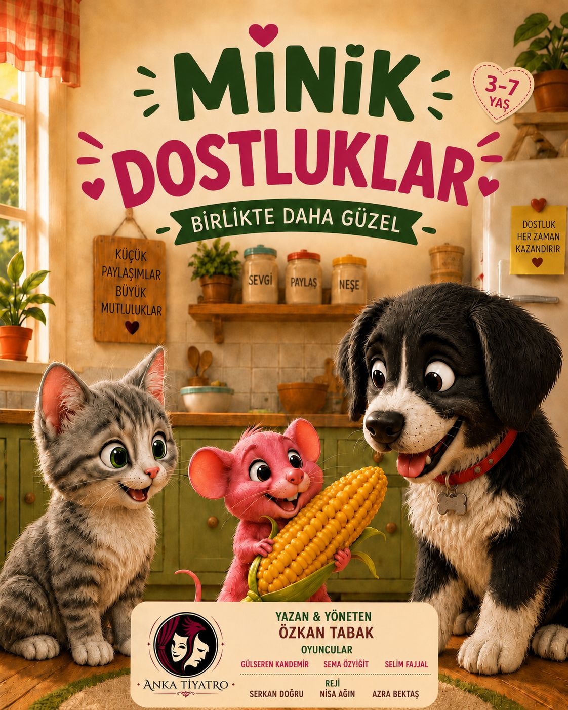 Minik Dostluklar oyun afişi